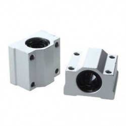 2 db 12 mm-es SC12UU Lineáris mozgású golyóscsapágy csúszópersely persely cserélhetők P6N9