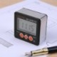 Elektronikus szögmérő digitális dőlésmérő 0-360 Alumínium ötvözet, Digital Bev O6A2