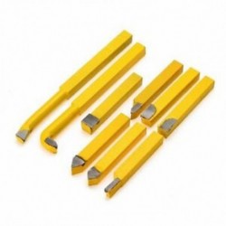 9db / Set YW1 keményfém keményforrasztott csúcsos esztergáló eszterga szerszámok 8x8mm magas szár P1M6