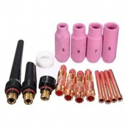 TIG KIT &amp  WP SR 17 18 26 sorozat TIG fáklya fogyóeszközök Hegesztő tartozékok 16 db