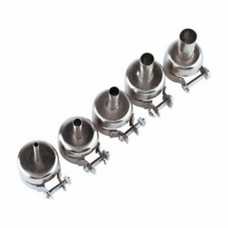 6X (5 PCS forró levegős pisztoly fúvóka univerzális pisztoly fúvóka 850 852D 898 858 Solde G1Z5 típushoz)