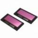 3X (2PCS napelemes automatikus fotoelektromos hegesztő maszk speciális lencse Argon Arc W V4D1