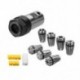 2X (7 db ER11 1-7 mm-es rugós gyűjtők ER11A 5 mm-es tengelytartóval, Extensi K3R1