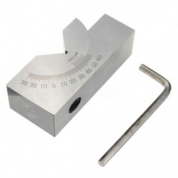 75x25x32mm precíziós mini állítható szögű V blokkmarás 0 fok - 60 D M8Y6