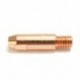 2X (50 db 0,8 mm x 6 mm réz érintkező hegy az MB24 MIG MAG hegesztő hegesztőpisztolyhoz, Q6S7