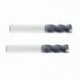 6X (6 mm-es spirálhorony Dia 4-es vágás, volfrám-keményfém végmarás C3J1