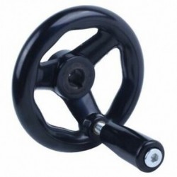 6X (12 mm-es furatú, 100 mm átmérőjű kézikerék a T6X5 marógéphez)