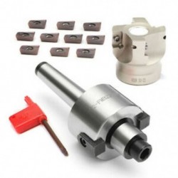 MT2 M10 és 50 mm-es marómaró   10 db APMT1604 keményfém betétkulcs CNC B6E6