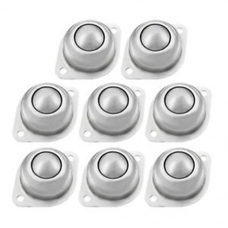 CY-30A 1-1 / 4 hüvelykes szénacél görgős gömbkarima karimás szállítószalag B8B8