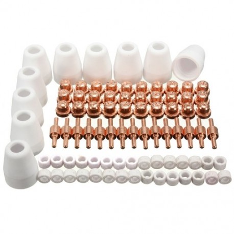 3X (85 db Lg-40 Pt-31 levegő plazmavágó vágó fogyóeszközök a Cut-50D Cut5C3K3 számára)