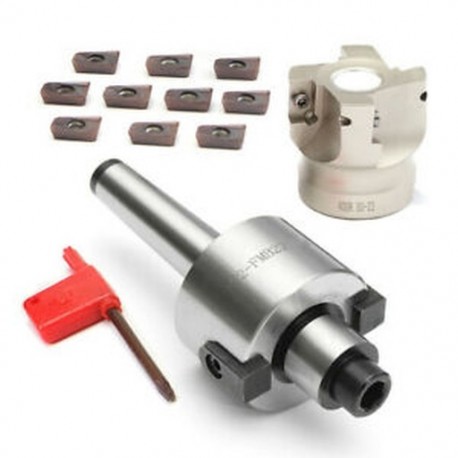 3X (MT2 M10 és 50 mm-es marómaró   10 db APMT1604 keményfém betétkulcs D5Q6