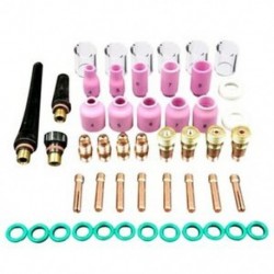 6X (49db / készlet Tartós TIG hegesztő zseblámpa Stubby Tig gázlencse * 10 Pyrex üveg K9K7