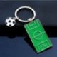 A 2018-as világbajnokság focipálya kulcstartó fém futball-kulcstartó Mini asztal Soc W9F6