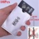 10 db-os alumíniumfólia degasztálásgátló kártya borítója RFID árnyékolótáska NFC credi I5P7