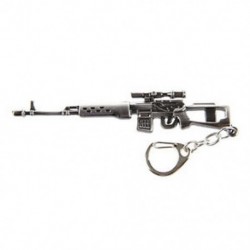 Mini Dragunov mesterlövész pisztoly modell medál homár horog kulcstartó szürke M3S0