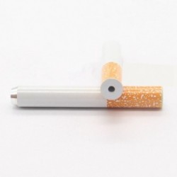 2X (2 db 55 mm-es alumínium hordozható dohányzó dohány cigaretta cigaretta alakú csővezeték G4A6