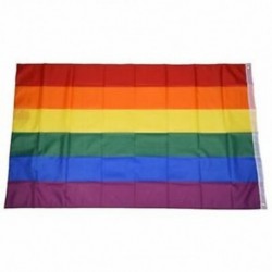 1X (Gay Pride szivárványos zászló 5`x3` H1W5)
