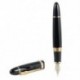 1X (JINHAO 159 18KGP 0,7 mm-es KÖZPONTI BROAD NIB FOUNTAIN PEN ingyenes Office Fountai L4L7