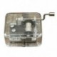 2X (Mini Music Box Music Box hordószervező hajtókar kézikerekes DIY 1 Melodie F6Q9