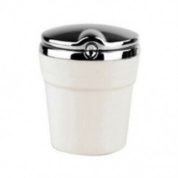 Hordozható autós, füstmentes állványhengeres kupatartó cigaretta hamutartó (Whi R4A5