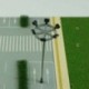Homokasztali fény 1: 100 méretarányú lámpa Tájkép 6 LED fényű játék R2C5