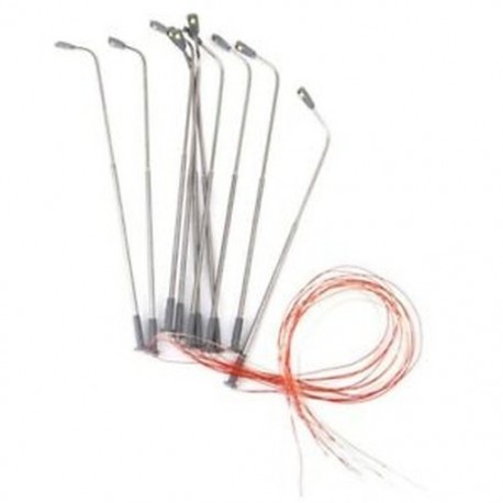 10 db modell LED-es utcai lámpavilágítás, egyfejű vonatvilágítás, tájkép K4T5