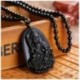 2X (autó dekorációs medál, élet feng shui faragott buddha talizmán amulett pe Y8D7