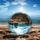 4X (átlátszó üvegből készült kristálygömb gyógyító gömbfotózás, a Lensball DecorM8F3 fotós kellékei