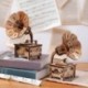 3X (Gyerek születésnapi ajándék gramofon vintage otthoni dekorációs kiegészítőkkel Új YeaY9J5