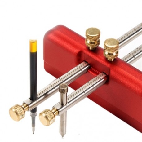 1X (állítható alumíniumötvözetből készült famegmunkáló jelzőfényszóró fahéjjal, morzsával B4I4