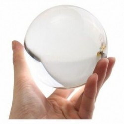 100 mm-es kerek üveg kristálygömb, mágikus tiszta gyógyító jóslásgömb szoba D M4Z2