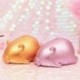 6X (Szerencsés nagy arany disznó piggy bank Meng Pig születésnapi ajándék újévi kreatív G K9V7