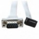 1X (DB9 RS232 - 10 tűs szalagkábel csatlakozó adapter G7E2)