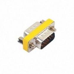 DB9 / DB15 MINI nemek közötti váltó adapter RS232 Com D-Sub - férfi alj VGA plu G1N7