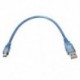 Új USB 2.0 A aljzatból mini USB B 5 tűs dugaszoló adatkábel-adapter átalakító F3H8