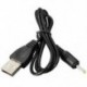 1X (5 V 2,5 mm-es DC USB csatlakozó Töltő kábel Tápegység Töltő töltő kábel P7F3