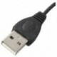 1X (5 V 2,5 mm-es DC USB csatlakozó Töltő kábel Tápegység Töltő töltő kábel P7F3