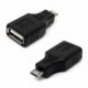 1X (Mini USB 2.0 aljzat - Micro USB B 5 tűs aljzat F / M csatlakozó OTG adapter Con E0U6