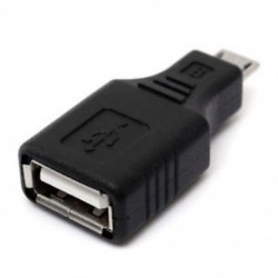 Mini USB 2.0 aljzat - Micro USB B 5 tűs aljzat F / M csatlakozó OTG adapter Conver L2G1