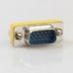 DB15 MINI nemek közötti váltó adapter RS232 Com D-Sub a férfi női VGA csatlakozóval együtt I4B3