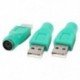 3 db billentyűzet egér USB-csatlakozó 2.0 - PS / 2 Mini DIN 6P csatlakozó B4N6 P8Q0
