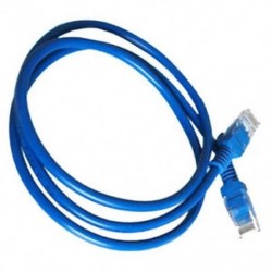 ÚJ 2M CAT5 5e Ethernet hálózat Lan Kék I3M1 kábel