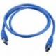 0,3m - SuperSpeed USB 3.0 bemeneti és női adatkábel-hosszabbító kábel a C @ E4T6 PC laptophoz