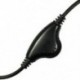 1X (3,5 mm M / 2F 15 cm sztereó fejhallgató audio hosszabbító kábel   B3X5 hangerőszabályzó)