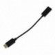 Kijelzőport DP hím-HDMI csatlakozó adapter kábel Video Audio K5O7