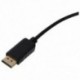 Kijelzőport DP hím-HDMI csatlakozó adapter kábel Video Audio K5O7