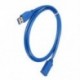 3Ft 1M USB 3.0 A Hálózati dugasz a női szuper sebességű hosszabbító kábelhez az E1L8 PC-s laptophoz