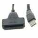 semoic USB 2.0 - SATA soros ATA 15   7 22P adapterkábel 2,5 hüvelykes HDD La V4N7-hez