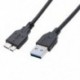 USB 3.0 tápegység-szinkron töltő kábel a Toshiba külső merevlemez-meghajtó E1S6 számára