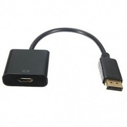 HD DP kijelzőport HDMI HDMI aljzat-kábel-átalakító adapter a HP Q0N7 laptophoz